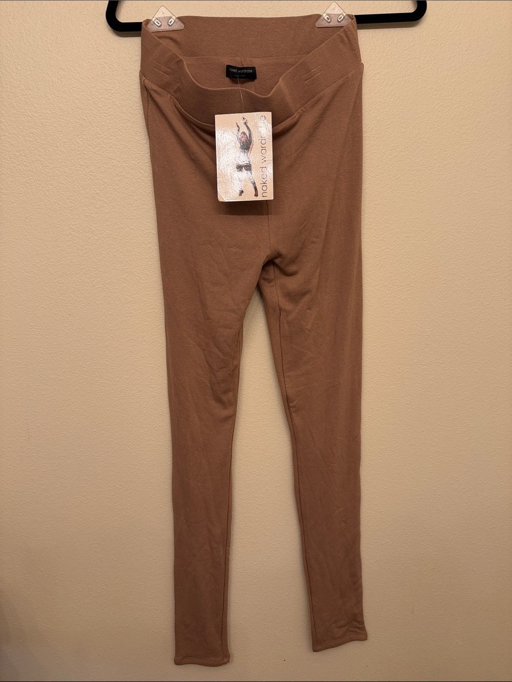 naked wardrobe Brown women’s Leggings